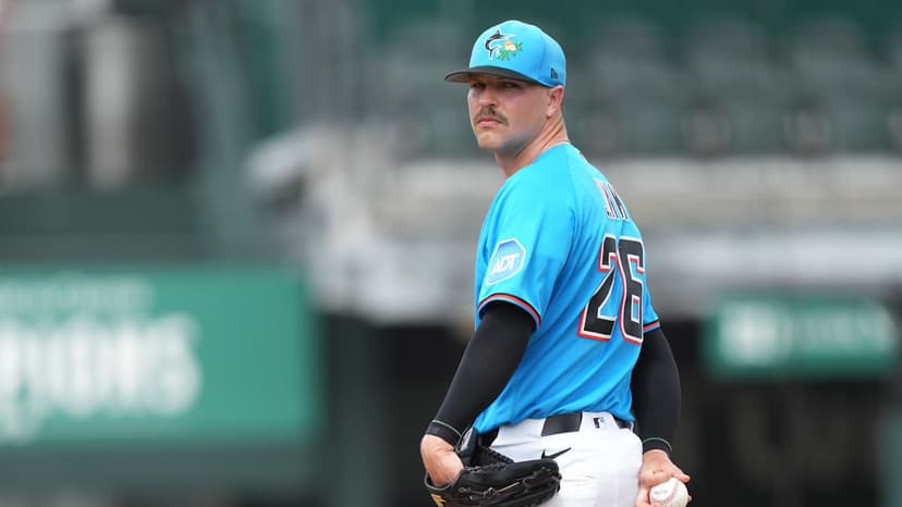 Janson Junk Shines in Marlins' 2-0 Shutout Loss
