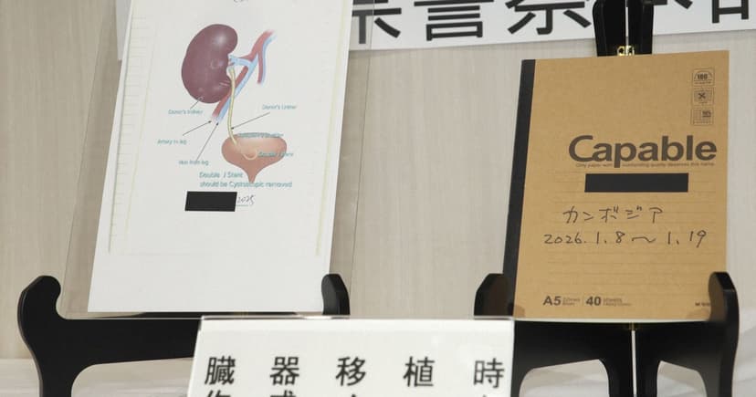 Japan Charity Head Arrested for Illegal Organ Brokering