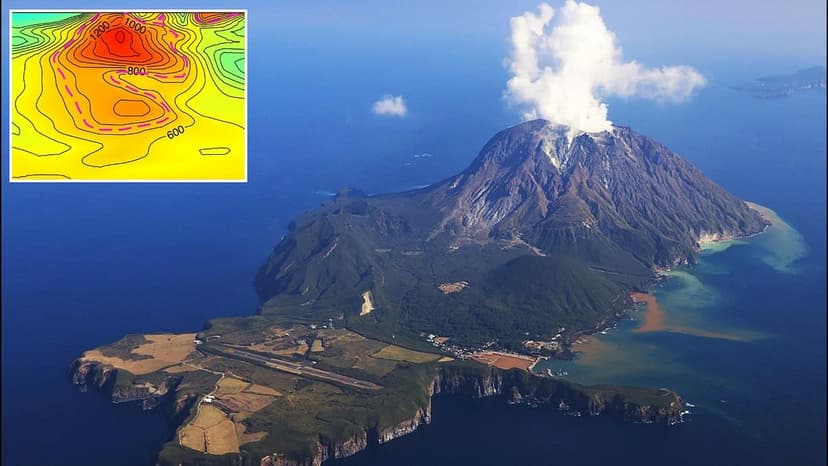 Ocean's Fury: Japan Volcano Refills with Magma