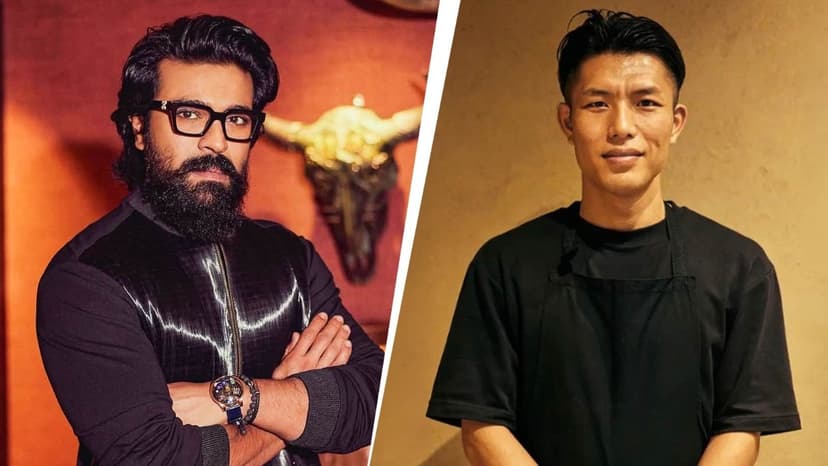 Japanese Chef Cooks Biryani for Ram Charan in Hyderabad