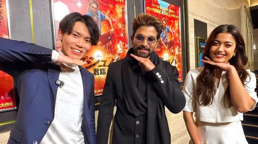 Japanese Fan Wows Pushpa Stars With Perfect Telugu