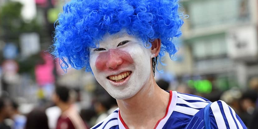 Japan's 'Samurai Blue' Supporters Light Up Stadiums