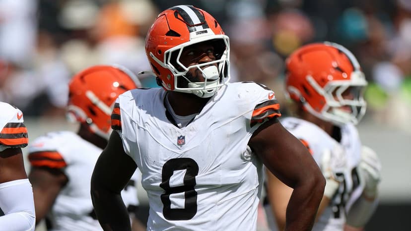 Browns' Verse unfazed by slow sack start