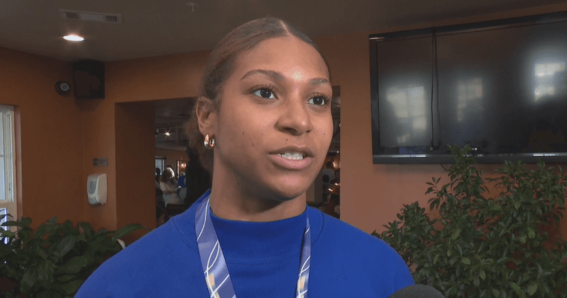 Olympic Medalist's Surprise Homecoming Party