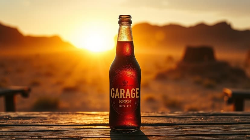 Kelce Stars in Wild West Beer Ad