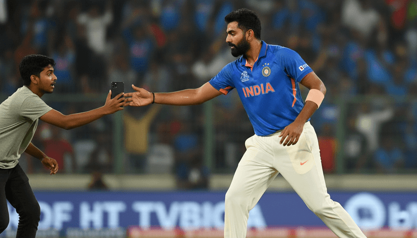 Bumrah Snaps: Cricketer Grabs Fan's Phone