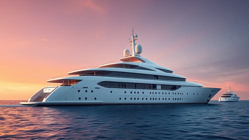 Bezos Lists $500M Superyacht Koru, Citing Size Issues