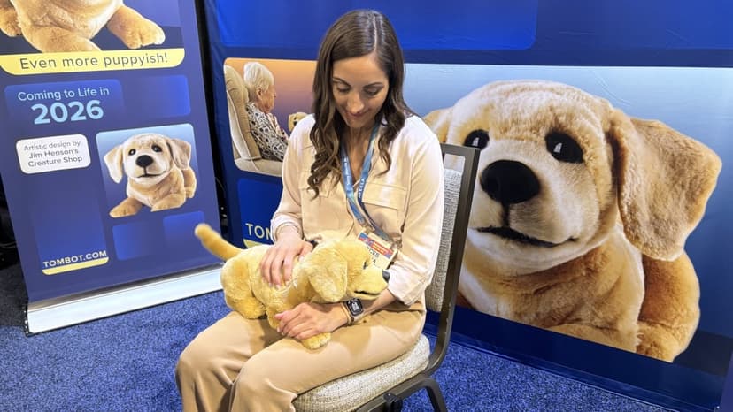 Robotic Dog Steals Hearts at CES 2026