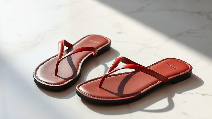 Jennifer Lawrence Elevates Flip-Flops to High Fashion