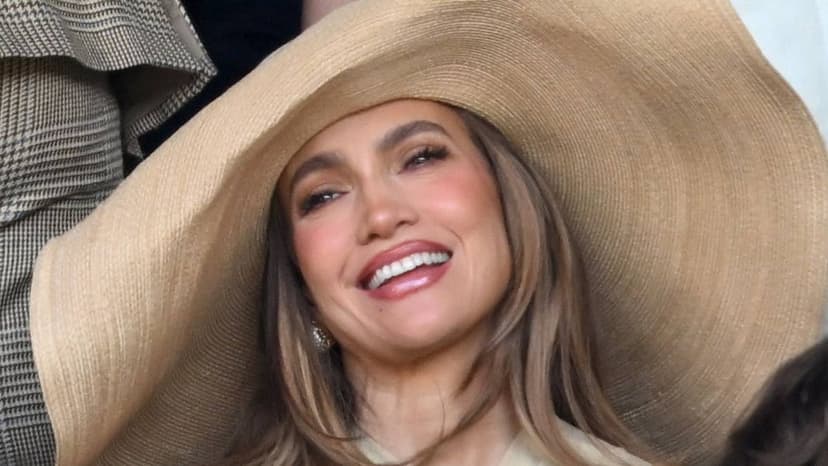 J.Lo's Wimbledon Hat Steals Show, Sparks Debate