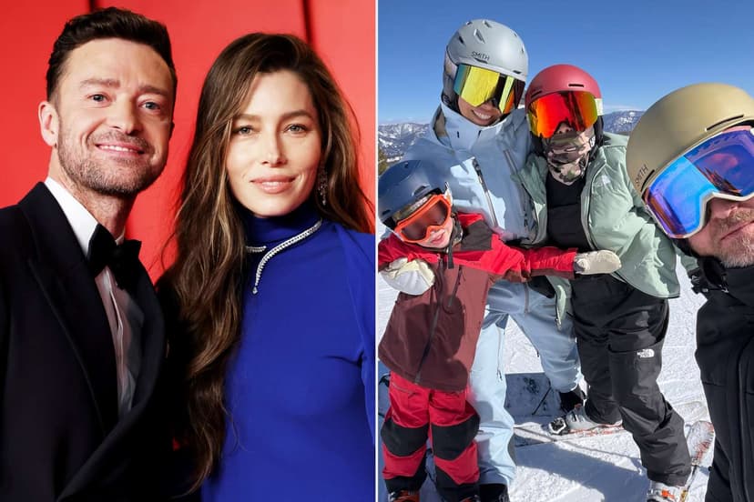 Biel's Father's Day tribute to Timberlake