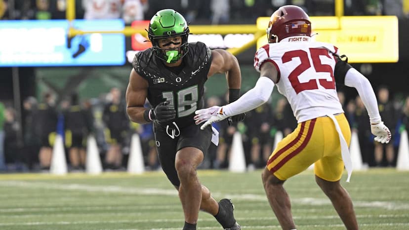 Jets Eye Oregon's Sadiq for Tight End Upgrade