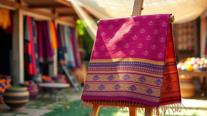 Jharkhand Mela Showcases National Handloom & Crafts