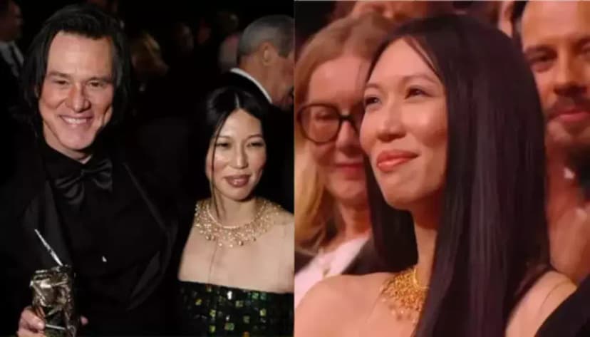 Jim Carrey's Paris Debut With Girlfriend Min Ah