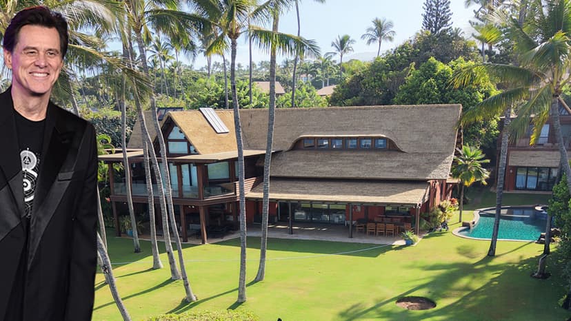 Jim Carrey Lists Maui Mansion After Secret Wedding