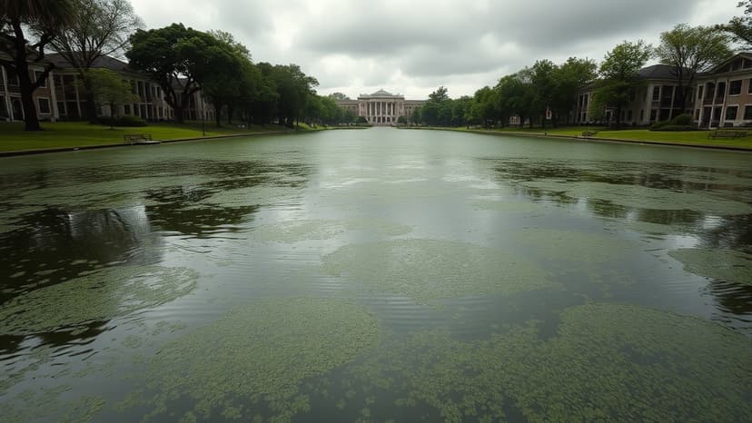 JNU Sewage Lake Breeds Health, Wildlife Fears