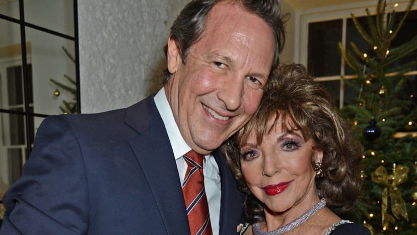Joan Collins, 92, Radiates Love on Valentine's Day