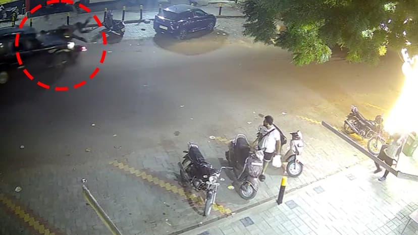 Speeding Scorpio Mows Down Students in Jodhpur