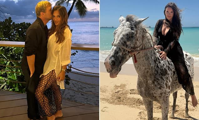 Jodi Albert's Rare Island Family Holiday Revealed