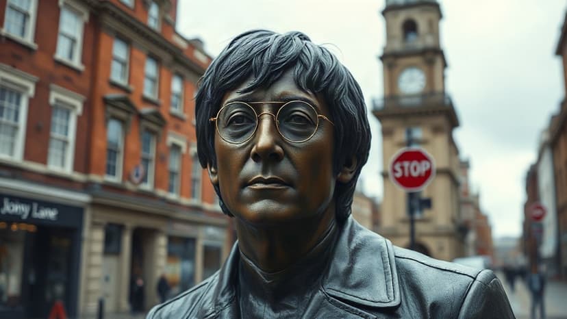 Iconic John Lennon Statue Could Sell for £100K
