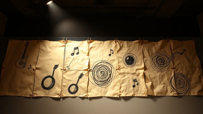 Lennon's Lost Art: Beatles Video Drawings Emerge
