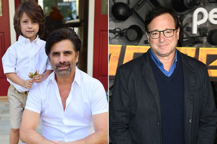 Stamos Feels Bob Saget's Spirit Through His Son