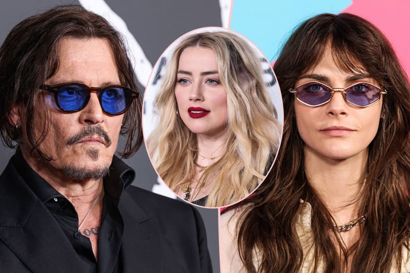 Depp Reacts to Heard-Delevingne Romance Reveal