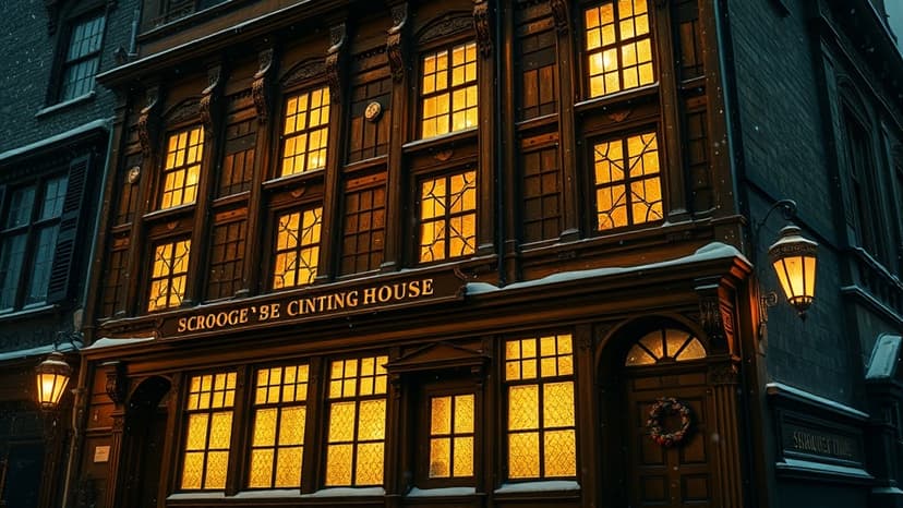 Johnny Depp's Surprise Scrooge Appearance