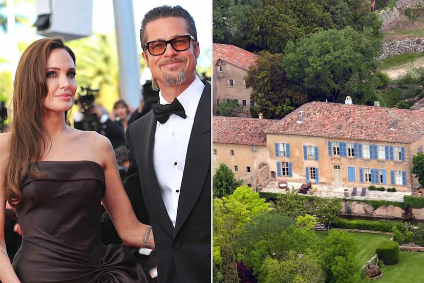 Wildfires Threaten Jolie & Pitt's French Chateau
