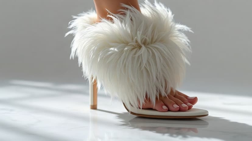 Newlywed Jordyn Woods Drops Luxe Feathered Sandals