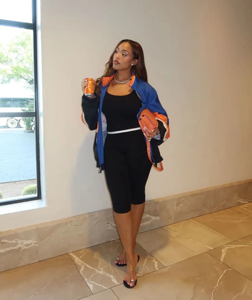 Jordyn Woods' Viral Toe-Ring Sandals Steal the Show