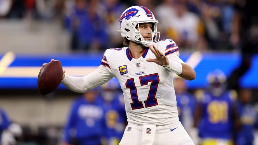 Bills' Allen Scores Historic Rushing Touchdown