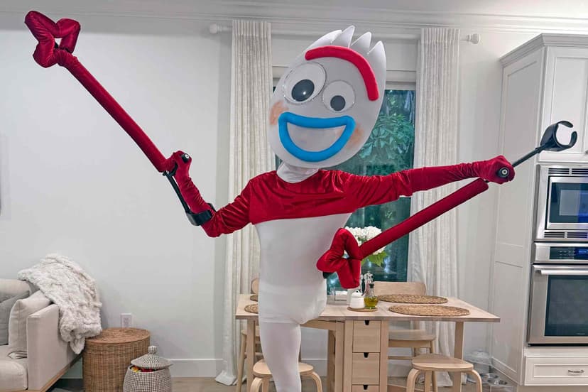 Josh Sundquist's Forky Costume Family Fun