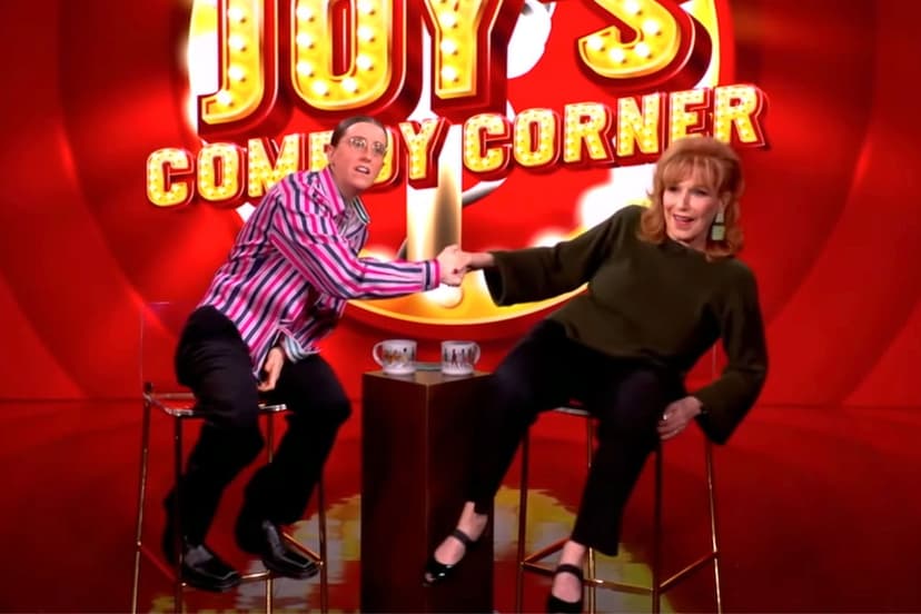 Joy Behar's Hilarious Stage Mishap During Interview