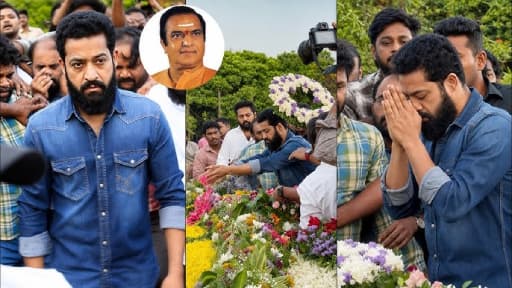 Jr. NTR Honors Legendary Grandfather's 103rd Birth Anniversary