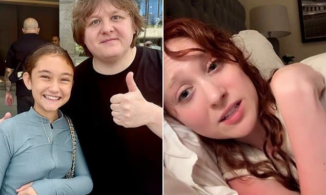 Law's daughter in hotel clash; Capaldi offers comfort