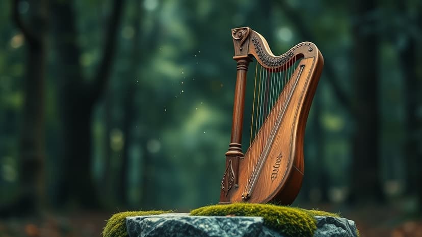 Harpist's Unspoken Tribute to Sisterhood