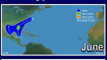 Early Season Hurricanes: Closer to Home, Faster