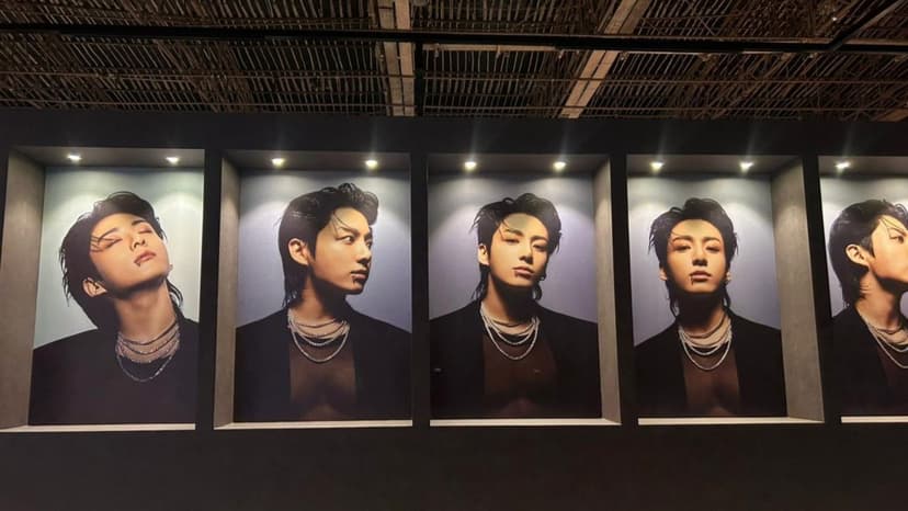 Jungkook Exhibition Draws Huge BTS ARMY Crowd in Mumbai