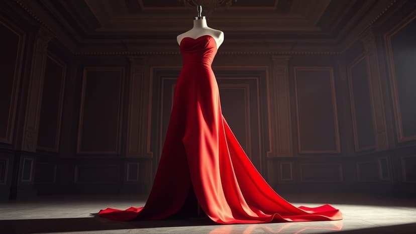 Kaia Gerber Stuns in Red at Vanity Fair Oscars Party