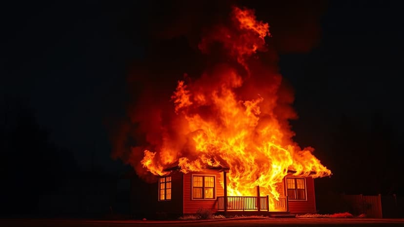 Woman Injured Battling Flames in Kanpur Home