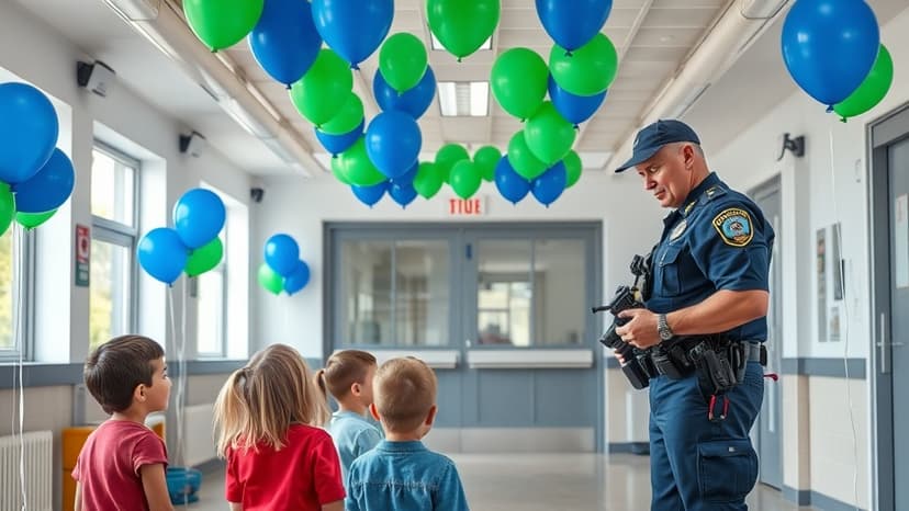 Kanpur Kids Visit Police Station to Build Trust