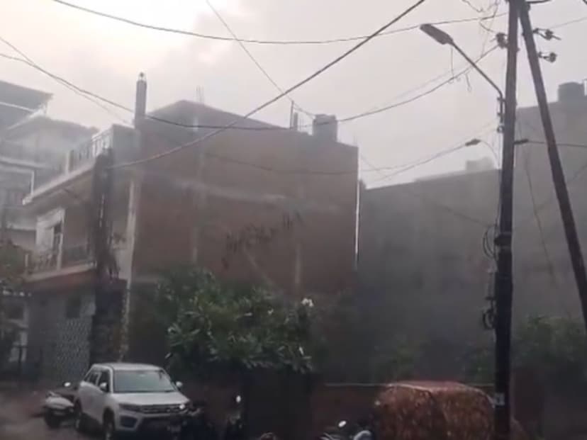Kanpur Hit by Sudden Hailstorm and Winds