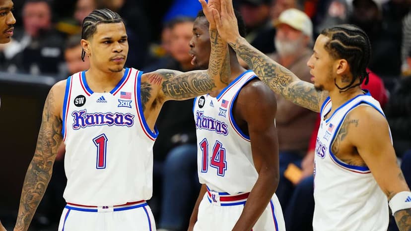 Kansas Basketball Honors Six Seniors in Final Home Game