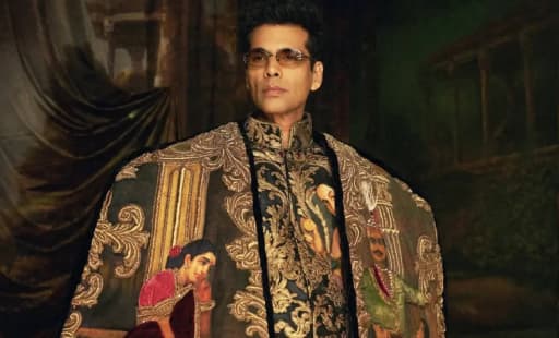 Karan Johar Channels Miranda Priestly for Met Gala Look