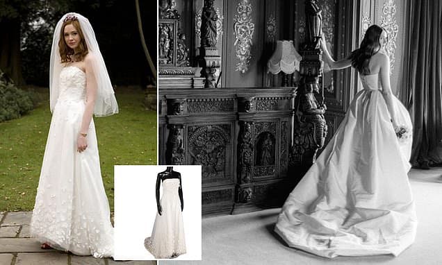 Karen Gillan's Doctor Who wedding dress up for auction