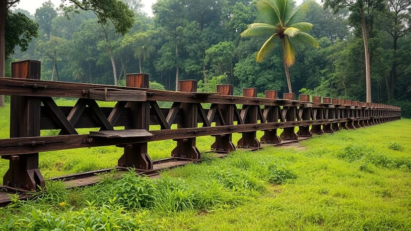 Mysuru Forests: New Rail Barrier Against Elephant Intrusions