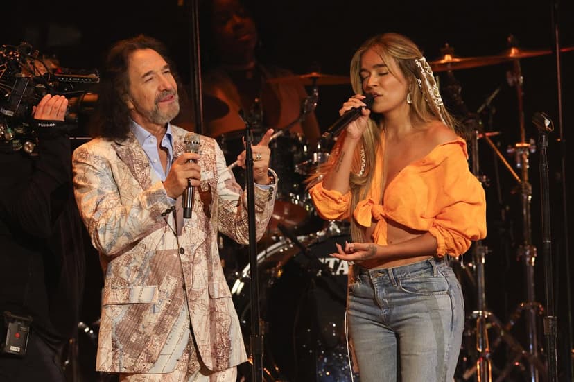 Karol G and Marco Antonio Solís Captivate Audience with Duet at 2025 Latin Grammys