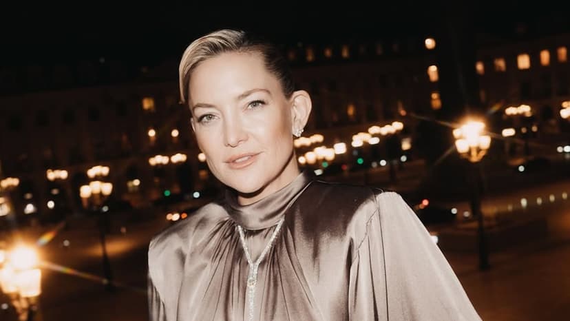 Kate Hudson Shines in Silk and Leather for Garatti Gala