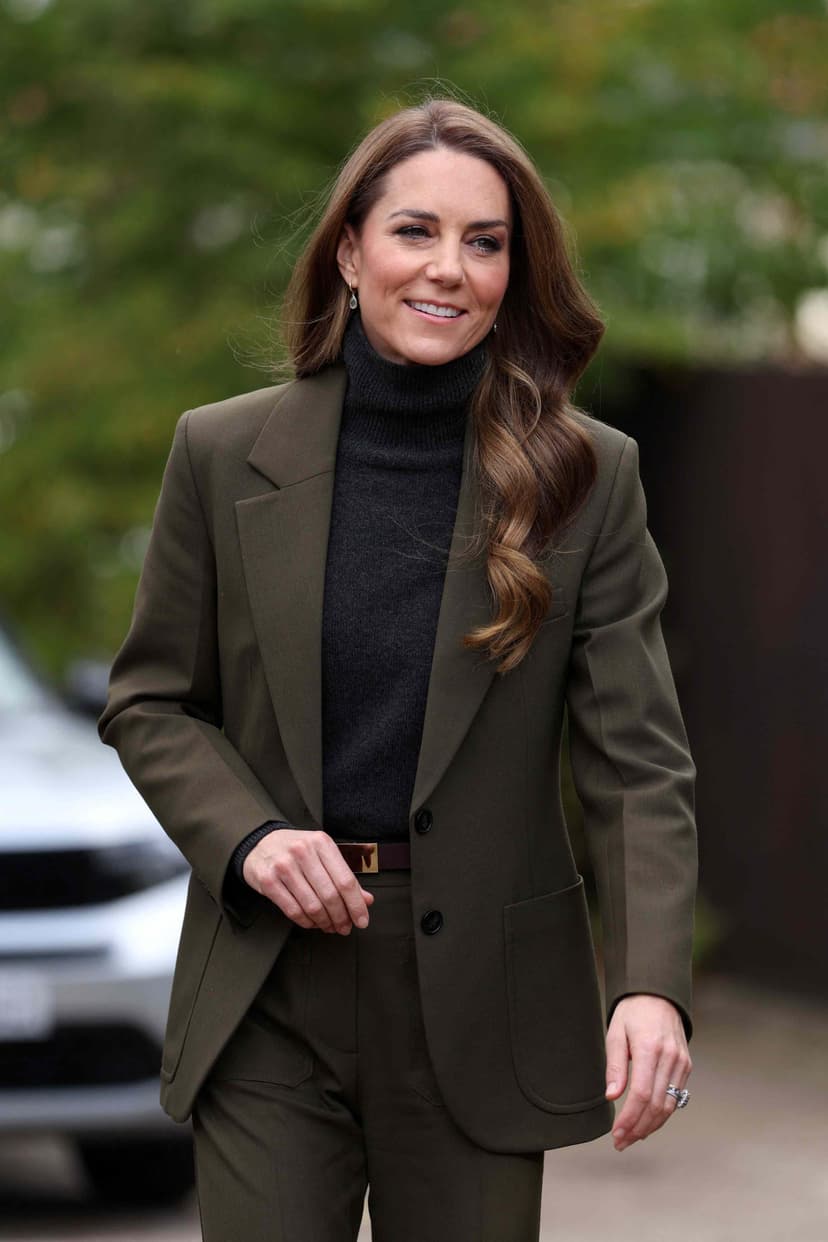 Kate Middleton Trades Tiara for Hard Hat at Hospice